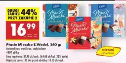 Biedronka PTASIE MLECZKO E.WEDEL, 340 G oferta