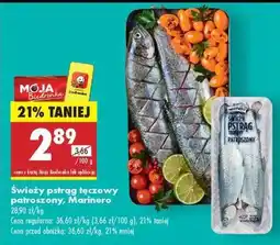 Biedronka Świeży pstrąg tęczowy patroszony Marinero oferta
