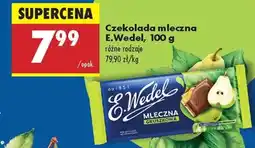 Biedronka Czekolada mleczna E.Wedel, 100 g oferta