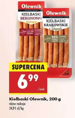 Biedronka Kiełbaski Olewnik, 200 g oferta