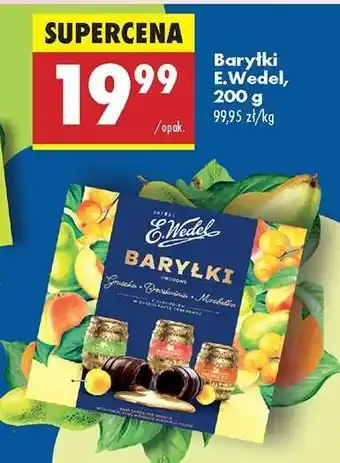 Biedronka Baryłki E.Wedel 200 g oferta