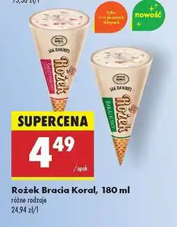 Biedronka Rożek Bracia Koral, 180 ml oferta