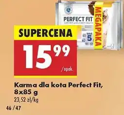 Biedronka Karma dla kota Perfect Fit, 8x85 g oferta