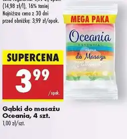 Biedronka Gąbki do masażu Oceania , 4 szt oferta