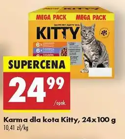 Biedronka Karma dla kota Kitty, 24x100 g oferta