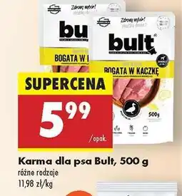 Biedronka Karma dla psa Bult, 500 g oferta