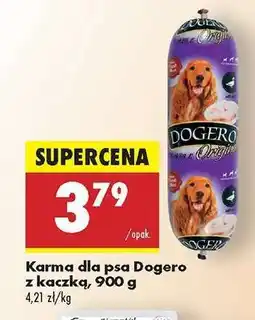 Biedronka Karma dla psa Dogero z kaczką, 900 g oferta
