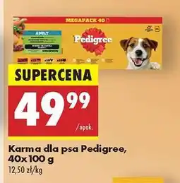 Biedronka Karma dla psa Pedigree, 40x100 g oferta