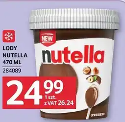 Selgros Lody Nutella oferta