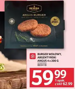 Selgros Burger wołowy argentyński Angus Devesa oferta