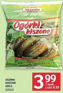 Selgros Ogórki kiszone Selgros oferta