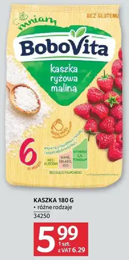 Selgros Kaszka ryżowa malinowa Bobovita oferta