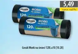 DUO-TES Grosik Worki na śmieci 120 l oferta