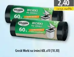 DUO-TES Grosik Worki na śmieci 60 l oferta