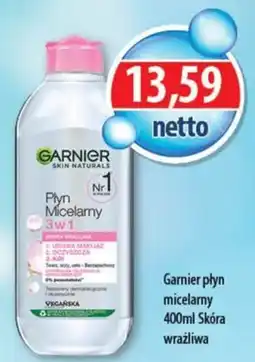 DUO-TES Garnier płyn micelarny Skóra wrażliwa oferta