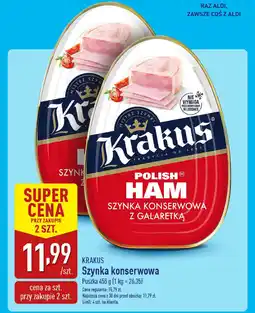 ALDI KRAKUS Szynka konserwowa oferta