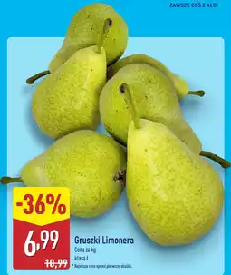 ALDI Gruszki Limonera oferta