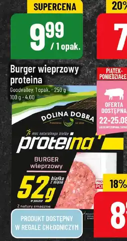 Polomarket Burger wieprzowy proteina Goodvalley oferta