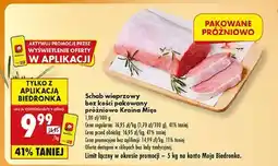 Biedronka Schab wieprzowy bez kości Kraina Mięs oferta