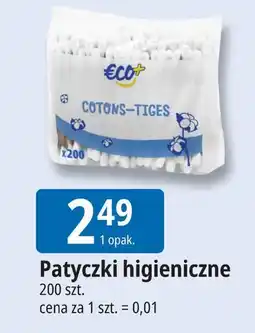 E.Leclerc Patyczki higieniczne Eco+ oferta