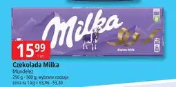 E.Leclerc Czekolada mleczna Milka Alpenmilch oferta