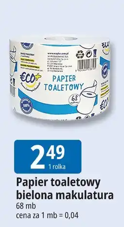 E.Leclerc Papier toaletowy dwuwarstwowy 68 m Eco+ oferta