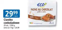 E.Leclerc Ciastka czekoladowe Eco+ oferta