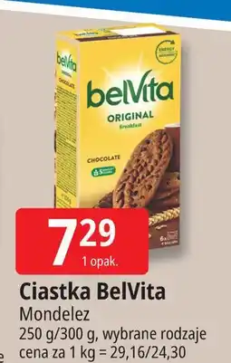 E.Leclerc Ciastka zbożowe kakaowe Belvita oferta