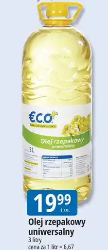 E.Leclerc Olej uniwersalny rzepakowy Eco+ oferta