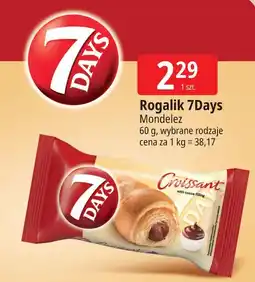 E.Leclerc Croissant z nadzieniem o smaku kakaowym 7 Days oferta