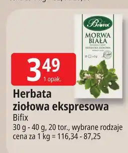 E.Leclerc Herbatka ziołowa morwa biała Bifix oferta