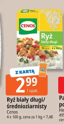 E.Leclerc Ryż biały długi Cenos oferta