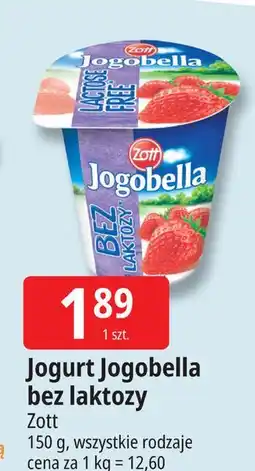 E.Leclerc Jogurt truskawka Zott Jogobella Bez Laktozy oferta