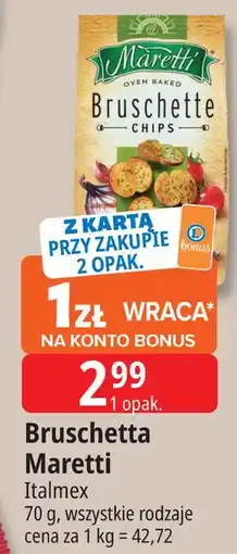 E.Leclerc Bruschetta mix warzyw Maretti Bruschette oferta