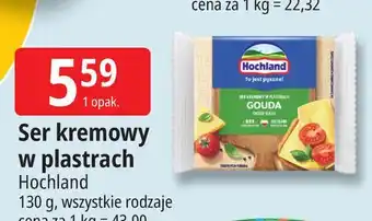 E.Leclerc Ser topiony gouda Hochland oferta