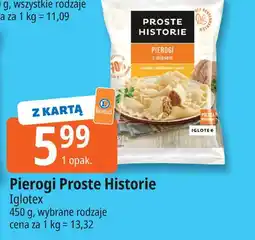 E.Leclerc Pierogi z mięsem Iglotex Proste Historie oferta