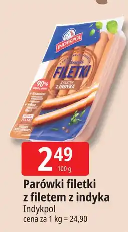 E.Leclerc Parówki filetki Indykpol oferta