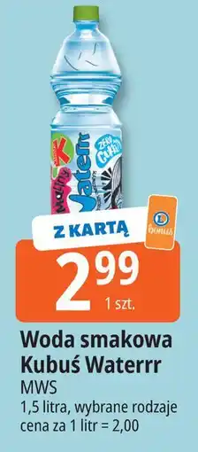 E.Leclerc Woda malinowa Kubuś Waterrr oferta