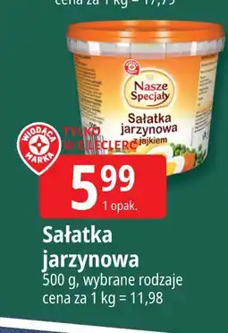 E.Leclerc Sałatka jarzynowa z jajkiem Wiodąca Marka Nasze Specjały oferta