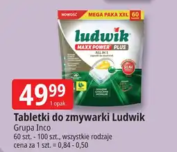 E.Leclerc Tabletki do zmywarki Ludwik Maxx Power oferta