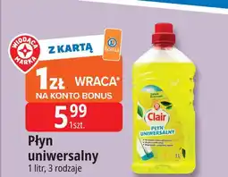 E.Leclerc Płyn uniwersalny cytrynowy Wiodąca Marka Clair oferta