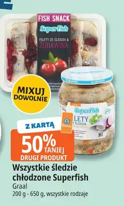 E.Leclerc Filety śledźiowe z żurawiną Superfish oferta