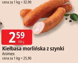 E.Leclerc Kiełbasa morlińska z szynki Morliny oferta