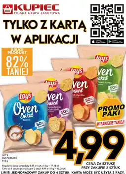 Kupiec Lay's Oven Baked 110g oferta