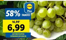 Lidl Winogrona jasne 1 kg Lidl oferta