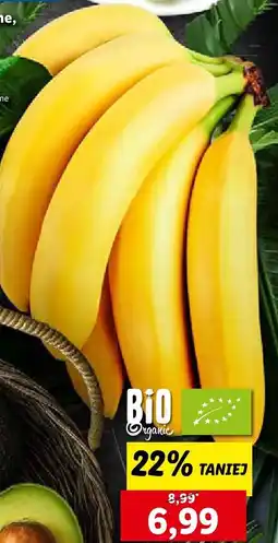 Lidl Banany BIO 1 kg Lidl oferta