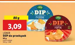 Lidl Dip do przekąsek Lisner różne rodzaje oferta