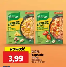 Lidl Zapiefix Knorr różne rodzaje oferta