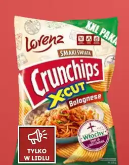Lidl Chipsy Lorenz Crunchips Bolognese XXL oferta