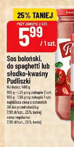 Polomarket Sos boloński Pudliszki oferta